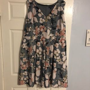 Lane Bryant dress. Beautiful and flattering